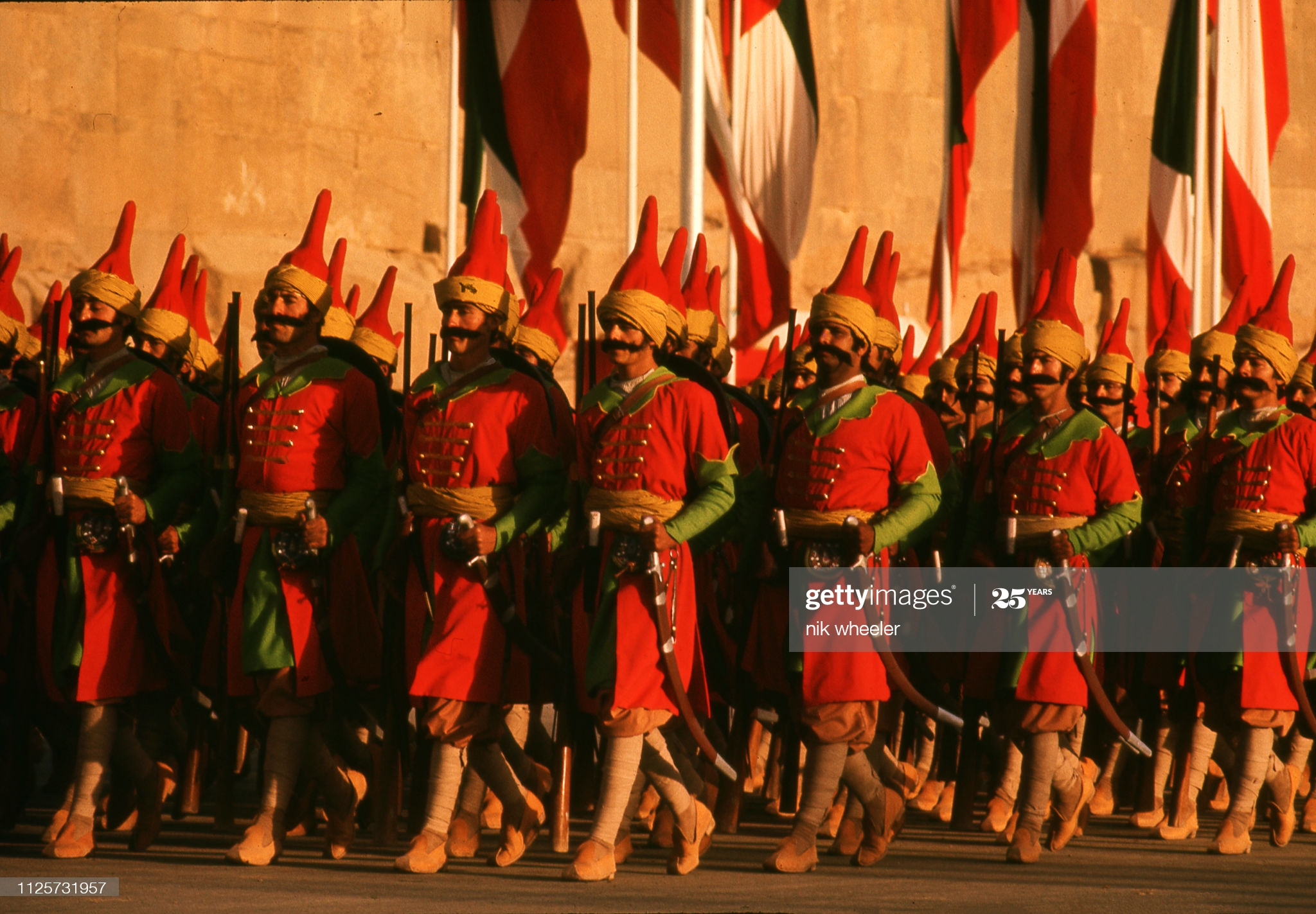 Safavid costume parade at Persepolis, 1971